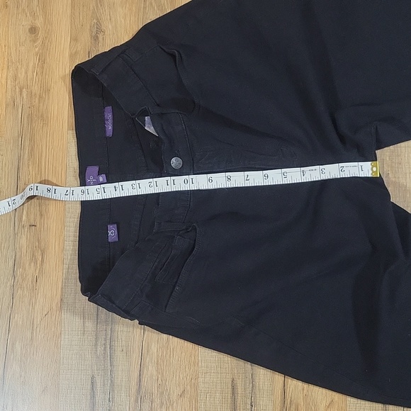 NYDJ Black Lift Tuck Technology P4008 Dark Bootcut Jeans -18P - Picture 13 of 13